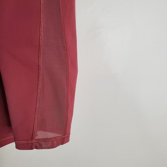 Lululemon Train Times Crop 21" So Merlot Pink Stretch Training W6AQMS Size 10 - Picture 6 of 9